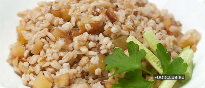 «Стеклянная» каша из перловки