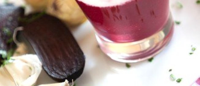 Свекольный капучино