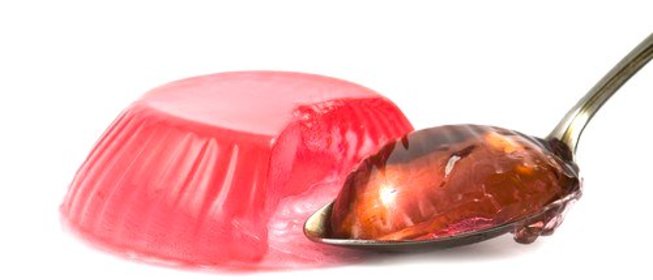 Арбузное желе с лимонным соком