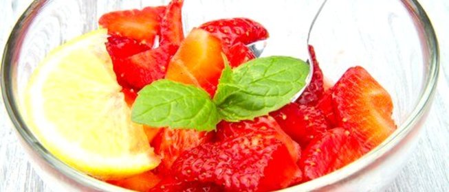 Клубника в апельсиновом ликере