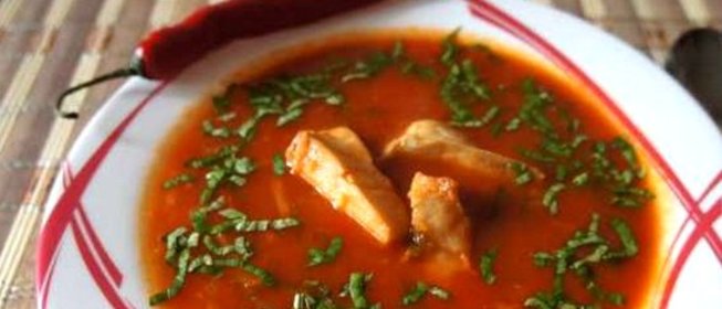 Суп из рыбы свежей