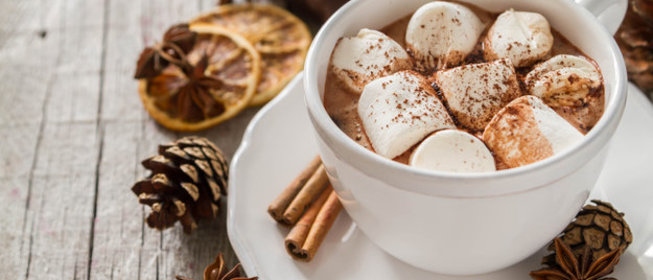 Какао с зефиром