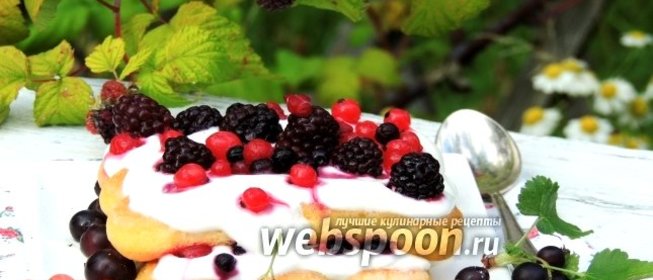 Филадельфия-Тирамису с лесными ягодами