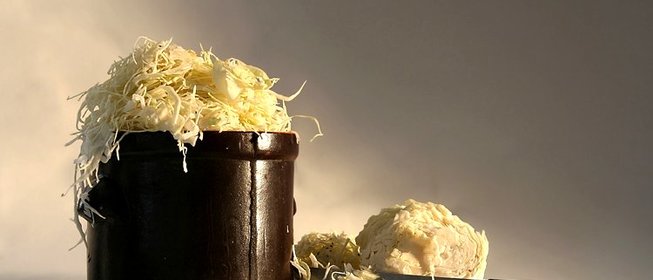 Квашеная капуста в бочке