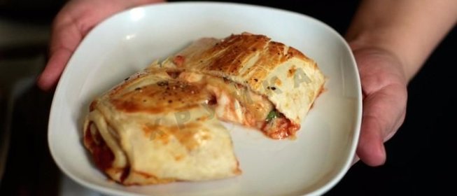 Пицца-рулет