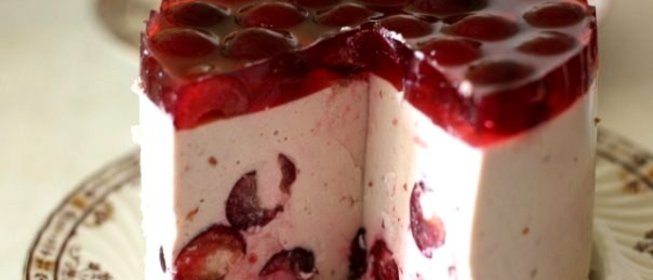 Творожное желе