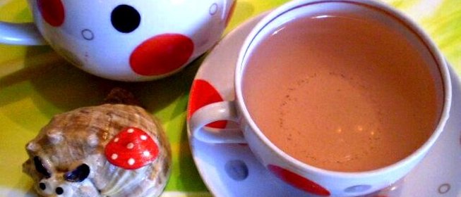 Чай зеленый с красной смородиной и изюмом