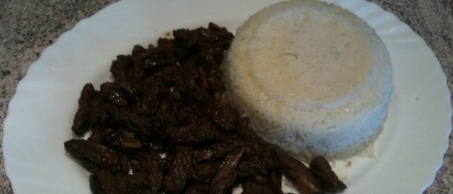 Говядина с шиитаке