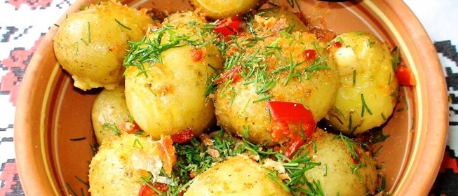 Молодой картофель по-кончаловски