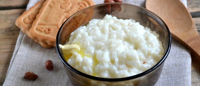 Каша рисовая молочная