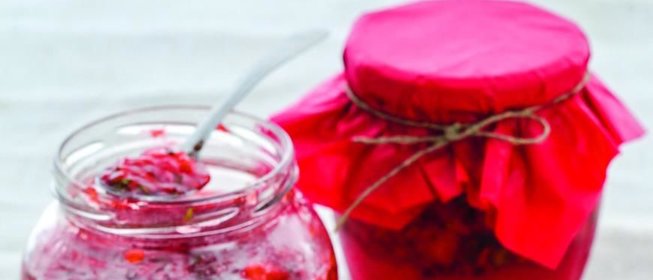 Джем из клубники с базиликом