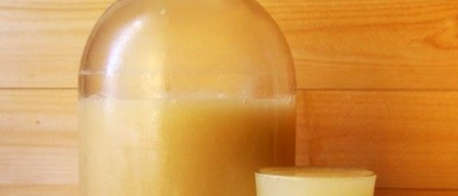 Квас из ржаной муки