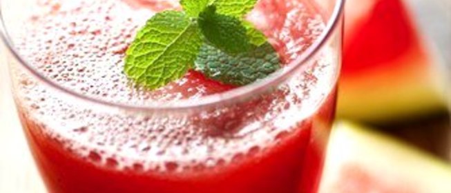 Арбузный сок с мятой