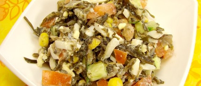 Салат из морской капусты