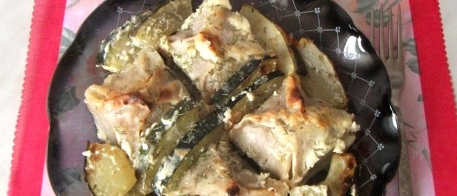 Манты с кабачками