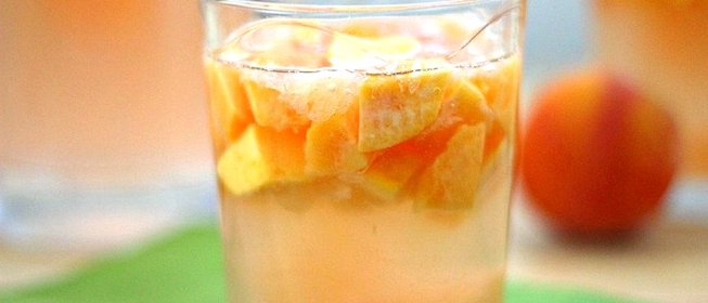 Компот из персиков на зиму