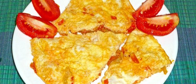 Овощной омлет