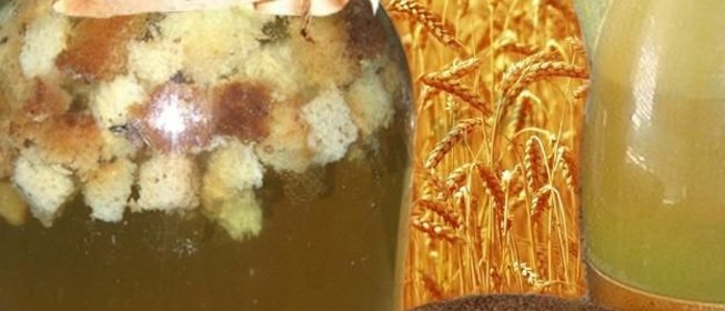 Домашний хлебный квас без дрожжей