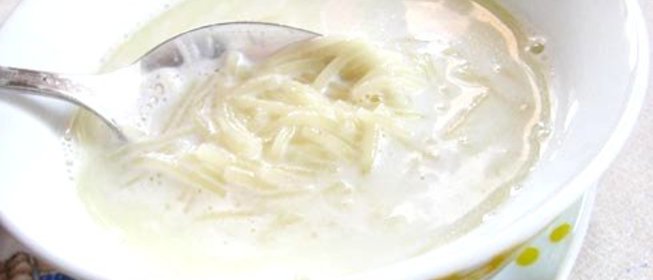 Молочный суп для детей от года