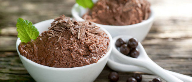 Шоколадный мусс с эспрессо