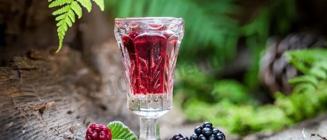 Наливка из ежевики