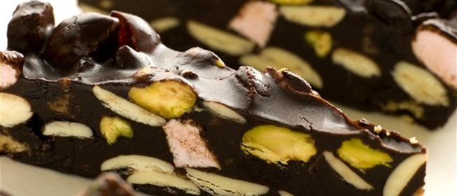 Шоколадное печенье с фисташками