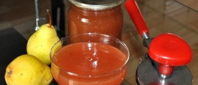 Желе из груш