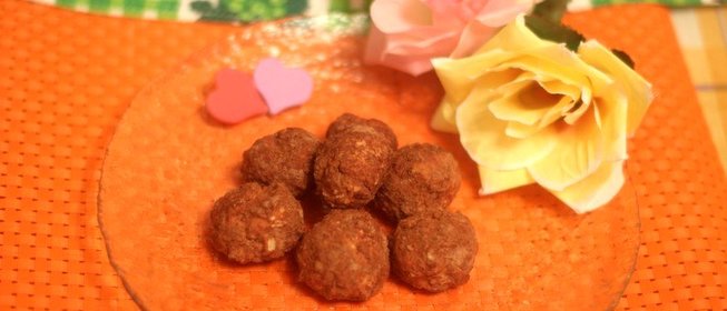 Конфеты из печенья