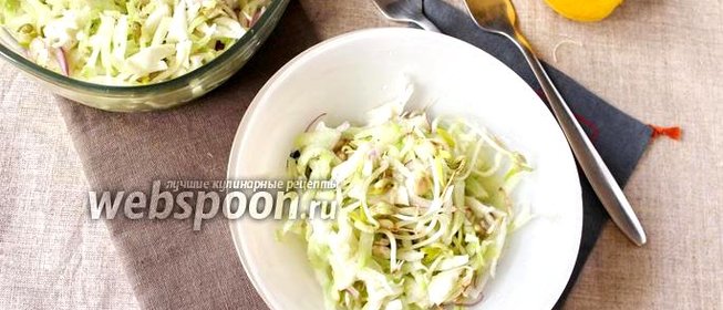 Салат из чайота