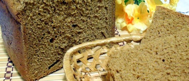 Пшенично-ржаной хлеб на квасе