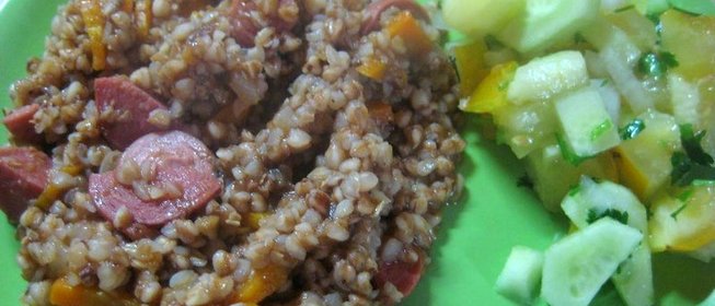 Гречка по-студенчески