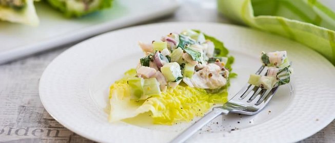 Классический салат с курицей