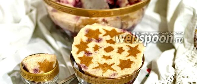 Молочно-вишнёвое желе