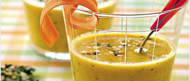 Нежный куриный суп с рисом и тимьяном