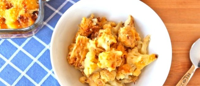 Цветная капуста, запеченная в духовке