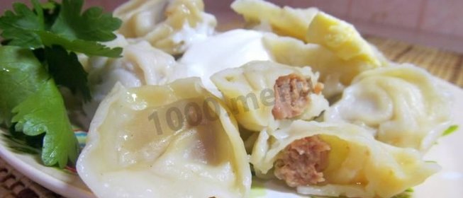 Пельмени из свинины