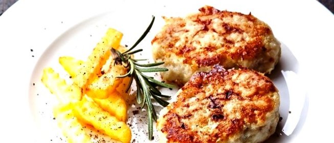Постные рыбные котлеты