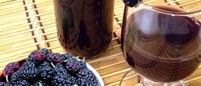 Вино из шелковицы