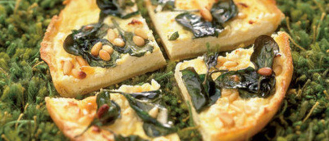 Пицца моцарелла-руккола