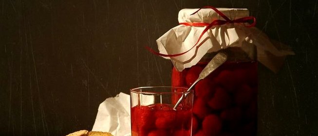 Компот из земляники