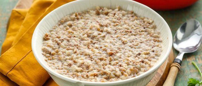 Гречневая каша на молоке