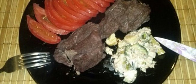 Говядина в красном вине