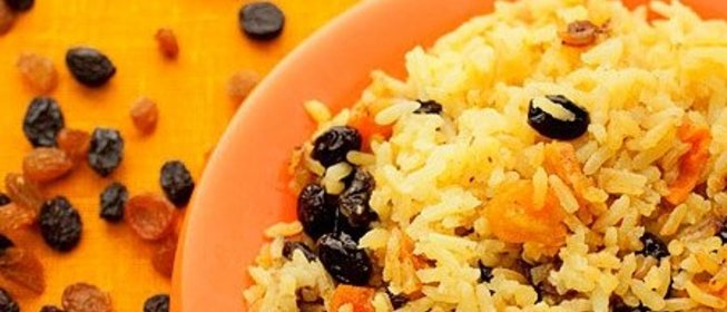 Плов с сухофруктами