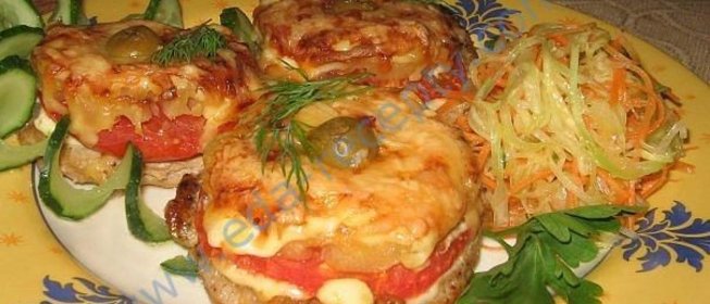 Свинина с ананасом в духовке