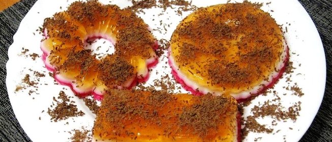 Фруктово-йогуртовое желе