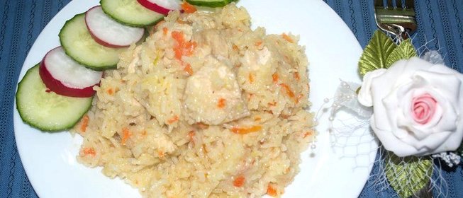 Плов без томата как в детском садике