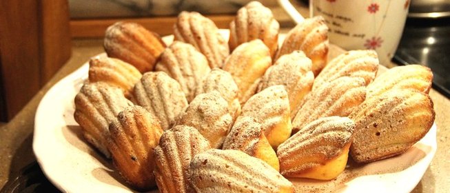 Мини-печенье «Мадлен» по‑прустовски