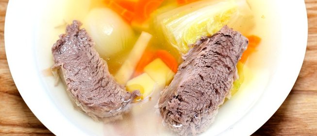 Отварная говядина