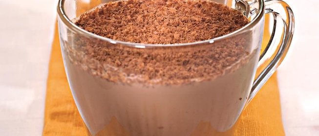 Горячий шоколад с бренди