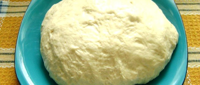 Тесто для пиццы на растительном масле